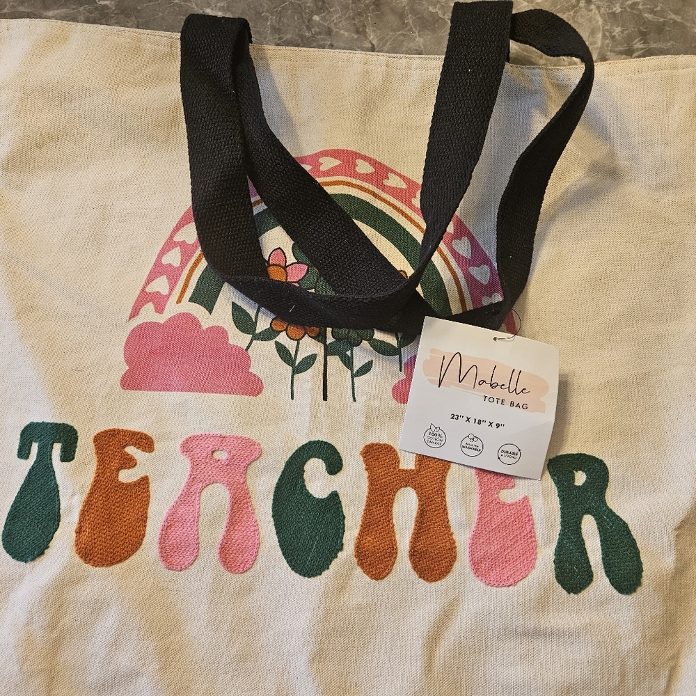 BAG CANVAS TEACHER
